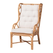 bali & pari Todd Natural Rattan Armchair